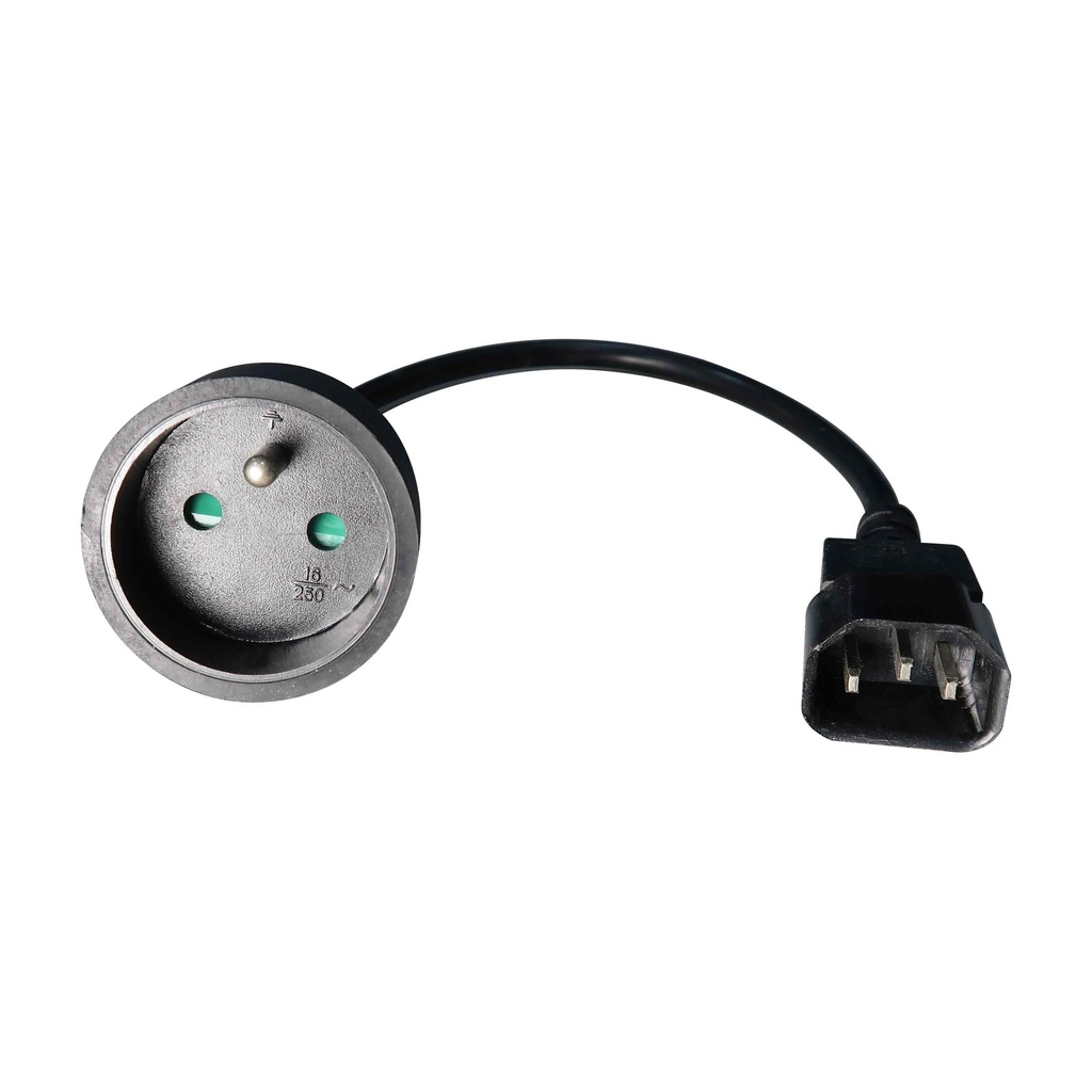 Adapter Cable - C14 to Schuko connector